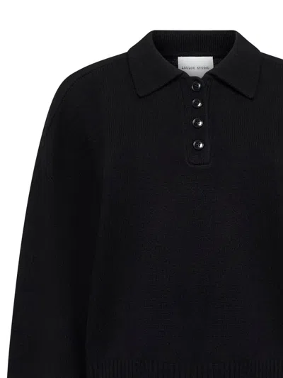 Loulou Studio Sweaters In Black