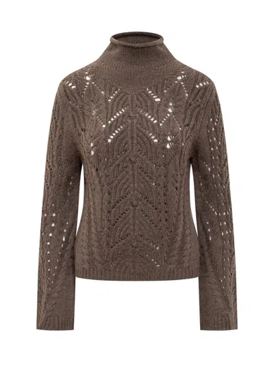 Loulou Studio Sweaters In Brown