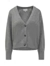 Loulou Studio Cardigan In Grey