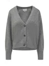 Loulou Studio Cardigan In Grey