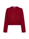 Loulou Studio Logo-embroidered Sweater In Purple