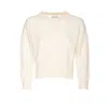 Loulou Studio Pemba Cashmere Knit Sweater In White