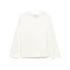 Loulou Studio Sweatshirts In White