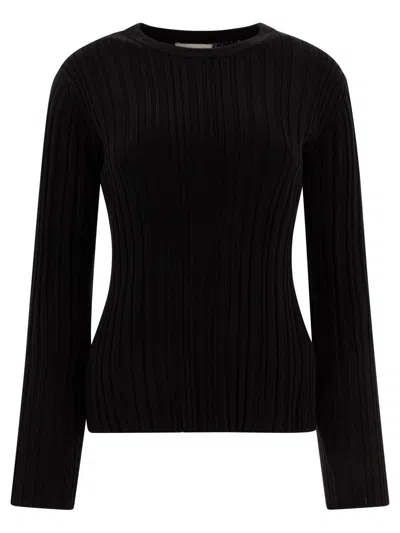 Loulou Studio T-shirts In Black