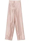 Loulou Studio Loulou Sally Pant In Petal Rose