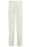 Loulou Studio Tailored Trousers In Ivory