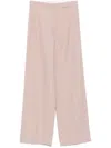 Loulou Studio Tailored Trousers In Pink