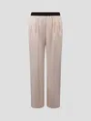 Loulou Studio Elasticated Straight Takaroa Tailored Trousers