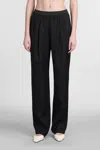 Loulou Studio Takaroa Straight-leg Pants In Black