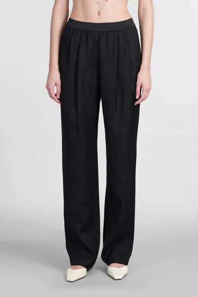 Loulou Studio Takaroa Pants In Black