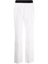 Loulou Studio Takaroa Elastic-waist Trousers