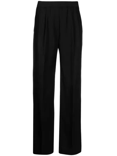 Loulou Studio Takaroa Trousers In Black