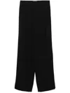 Loulou Studio Talia Pants Woman Black In Viscose