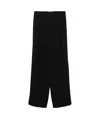 Loulou Studio Talia Pants Woman Black In Viscose In Black