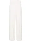 Loulou Studio Talia Trousers In Neutrals