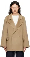 LOULOU STUDIO TAUPE GARY COAT