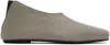 Loulou Studio Taupe Rachel Slip-on Loafers In Taupe