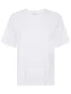 Loulou Studio Telanto Cotton Tshirt Clothing In White