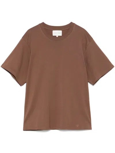 Loulou Studio Telanto T-shirt In Brown