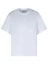 Loulou Studio Telanto Cotton Tshirt Clothing In White
