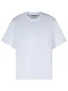 Loulou Studio Telanto Cotton Tshirt Clothing In White