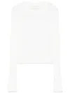 Loulou Studio Tinos Sweater In White