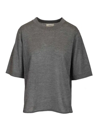 Loulou Studio Nala Top In Gray