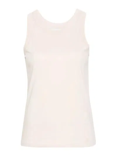 Loulou Studio Poso Cotton Tank Top In Pink