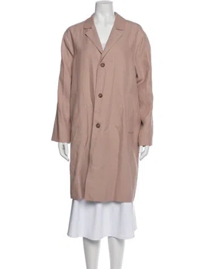 Pre-owned Loulou Studio Trench Coat In Neutral