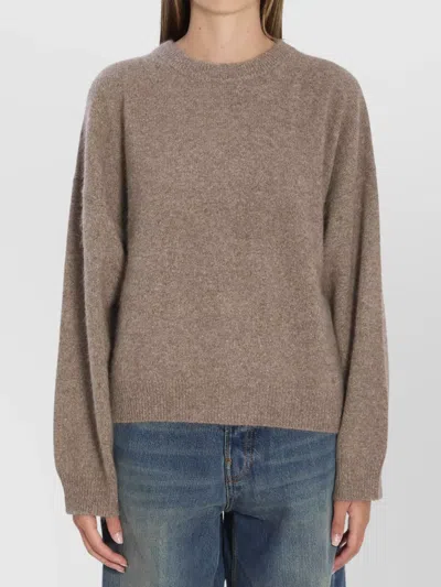 Loulou Studio Tristan Crew Neck Sweater In Multi