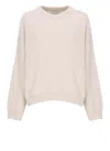 Loulou Studio Tristan Sweater In Neutral