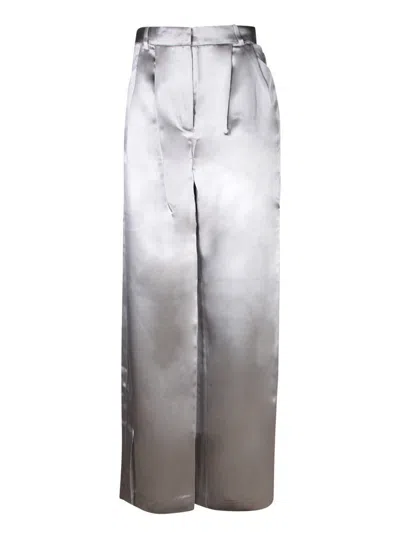 Loulou Studio Trousers In Gray