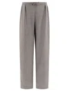 Loulou Studio Trousers In Grey