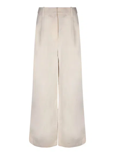 Loulou Studio Trousers In Neutral