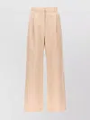 Loulou Studio Idai Pleated Wide-leg Pants
