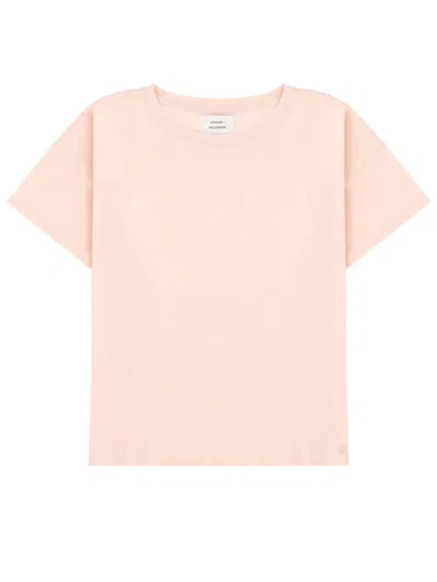 Loulou Studio T-shirt Basiluzzo In Pink