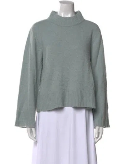 Pre-owned Loulou Studio Turtleneck Sweater In Blue
