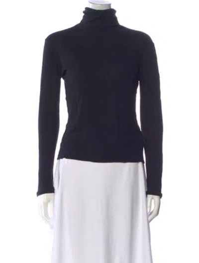 Pre-owned Loulou Studio Turtleneck Sweater In Blue