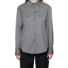 Loulou Studio Gray Eliana Shirt In Gray