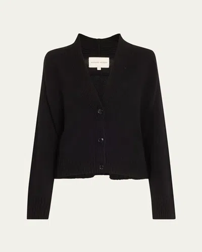 Loulou Studio V-neck Cashmere Cardigan In Black