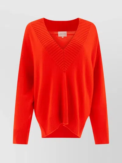 LOULOU STUDIO V-NECK KNITWEAR LONG SLEEVES