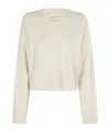 Loulou Studio Sweater In White