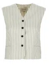Loulou Studio 'vanua' Vest In White