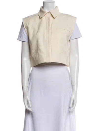 Pre-owned Loulou Studio Vest In Blue