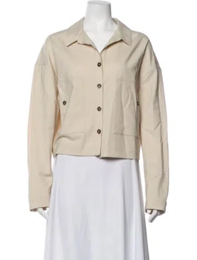 Pre-owned Loulou Studio Virgin Wool Jacket W/ Tags In Neutrals