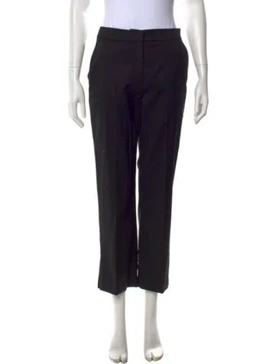 Pre-owned Loulou Studio Virgin Wool Straight Leg Pants W/ Tags In Black