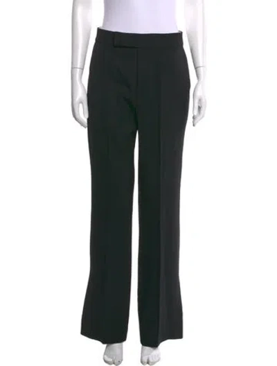 Pre-owned Loulou Studio Virgin Wool Wide Leg Pants In Grey