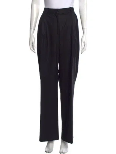 Pre-owned Loulou Studio Virgin Wool Wide Leg Pants W/ Tags In Gray