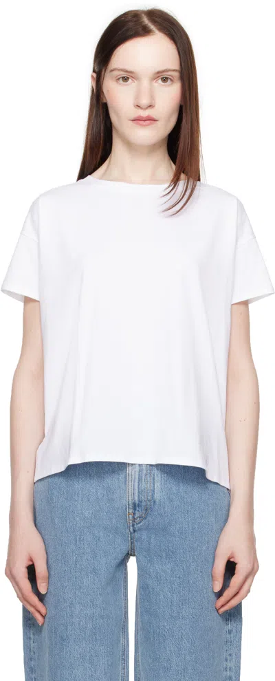 Loulou Studio White Basiluzzo T-shirt