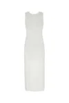Loulou Studio White Cotton Rayna Dress In White